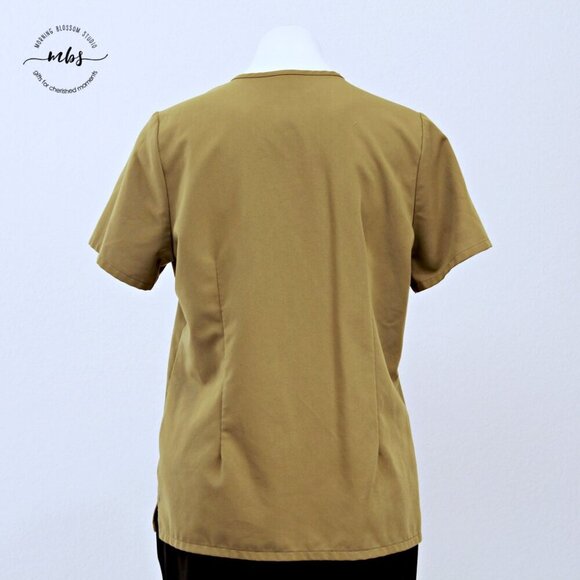 Bundle‎ of 2 Figs Catarina One Pocket Scrub Tops Blue Green Women M Style FW1000 - Picture 6 of 16